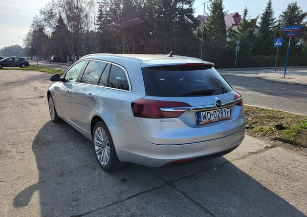 Opel Insignia cena 35000 przebieg: 246240, rok produkcji 2014 z Warszawa małe 67